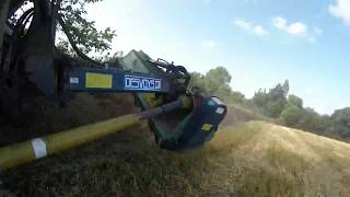 Broyage des talus 2017 GoPro New holland  Desvoys [upl. by Oneg857]