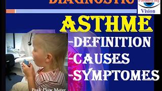 Asthme Diagnostic Symptomes Causes Facteurs aggravants de la crise [upl. by Oam]