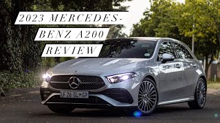 2023 MercedesBenz A200 Review A Compact Luxury Masterpiece [upl. by Yneffit]