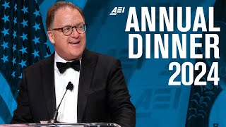 Robert Doar Presents the 2024 Irving Kristol Award  AEI ANNUAL DINNER 2024 [upl. by Marrissa]