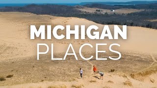 10 Best Places to Visit in Michigan  Travel Video [upl. by Elrebmik373]