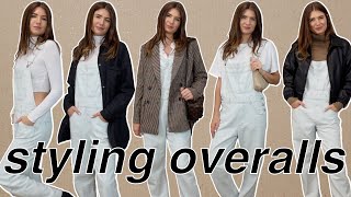 STYLING OVERALLS  the perfect overalls amp how to wear them this fall [upl. by Faux]