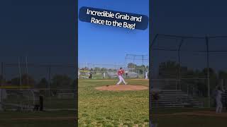 ⚾Leaping Grab amp Dash to First for the Out theofficialvu umpire pov [upl. by Martinsen922]