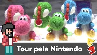 Tour pelo estande da Nintendo E3 2015  Baixaki Jogos [upl. by Timus464]