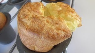 POPOVERS  How to make Basic POPOVERS Recipe [upl. by Astera]