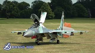 SU30 Giant Scale RC Twin Turbine Jet Weston Park Model Airshow 2023 Flight Spectacle [upl. by Glori]