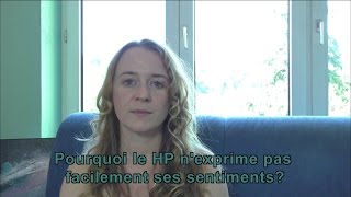 Pourquoi le HP nexprime pas facilement ses sentiments [upl. by Anasus]