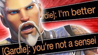 Shutting up the MOST OVERCONFIDENT Hanzo player ive ever seen [upl. by Lucilia]