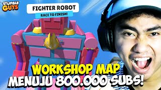 MABAR WORKSHOP MAP EPIC HORROR PEDRO MENUJU 800000 SUBSRIBERS Stumble Guys [upl. by Enahsal198]