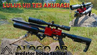 LULUS UJI PCP PREDATOR BOCAP 500CC ALOGO AR TACTICAL BOGEL PUNYA MAS DWI NUGROHO BANGKA BELITUNG [upl. by Berni]