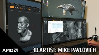 AMD Ryzen™ Threadripper™ for 3D Artists – Mike Pavlovich [upl. by Nomor]