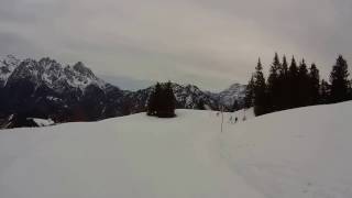 St Ulrich am Pillersee  Hochfilzen Piste 1 bis Bergstation Hochfilzen II [upl. by Ettenhoj790]