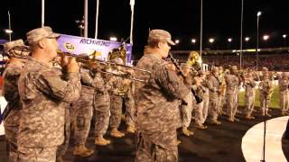 National Anthem2012 NASCAR FEDERATED 400 by the 29th DIV BAND [upl. by Oralee572]