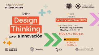 Taller de Design Thinking para la Innovación [upl. by Gail]