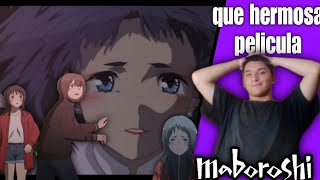 maboroshi película completa sub español hd completa reacción  hermosa peli  Ezequiel [upl. by Boatwright]