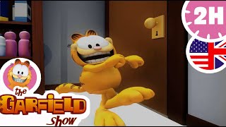 😱Garfield travels into Eddies brain 🧠  The garfield Show [upl. by Akimed]