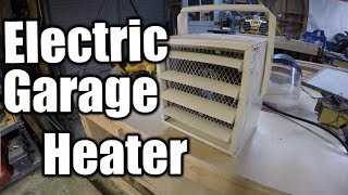 How To Heat Your Garage Workshop 2  THE HANDYMAN [upl. by Nynnahs]