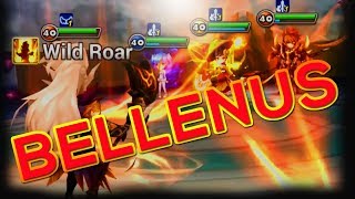 ENG SUB Bellenus Fire Druid Siege Defense Rank 5 Siege Battle  Summoners War Indonesia [upl. by Kitrak]