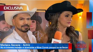 💥MARIANA SEOANE HARTA DE NINEL CONDE💥🤬 corta entrevista para no hablar de ella dice que esta LOCA 😱 [upl. by Gnart]