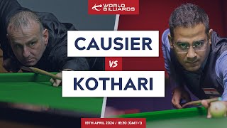 Dave Causier vs Sourav Kothari  Final  2024 Macau Casino World Matchplay Championship [upl. by Aicilram695]