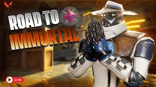 🔴VALORANT LIVE 100 Subs Challenge Immortal Rank Grind [upl. by Carlson655]