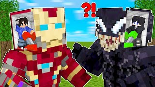 Control SECRET SUPERHERO in Minecraft [upl. by Koal282]