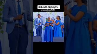 Ambassadors of Krist choirsabbath highlightssda musicchristian musicgospelnewmusic [upl. by Anirehs]