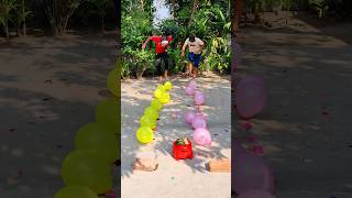 balloon popping competition 20shorts balloon balloonpop [upl. by Poore79]