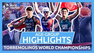 Highlights  2024 World Triathlon AgeGroup Championships TorremolinosAndalucia [upl. by Weinrich724]