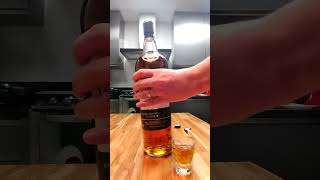 Opening a bottle of Macallan  First shot macallan machntravel [upl. by Den]