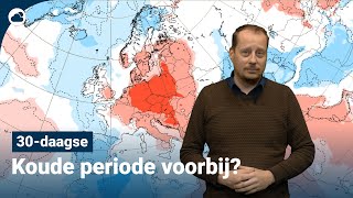 30 daagse weersverwachting Koude periode voorbij [upl. by Ribaj192]