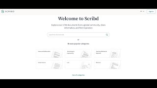 How to download from Scribd to PDF [upl. by Llydnek285]