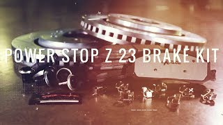 See Why Power Stop Z23 Evolution Brakes Stop So Well [upl. by Ydor71]