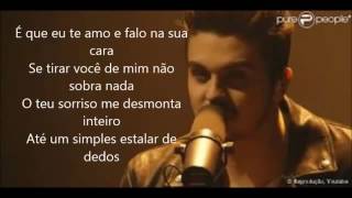 Luan Santana Escreve aí Letra [upl. by Ebonee]