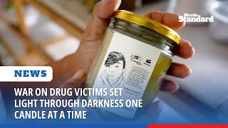 War on drug victims set light through darkness one candle at a time [upl. by Aihn202]