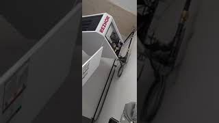 garage heater installation reznor udx 2021 calgary alberta garageheater theheatingninja [upl. by Kuster]