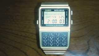 Watch CASIO DATA BANK DBC610 time signal [upl. by Enyamrahs]