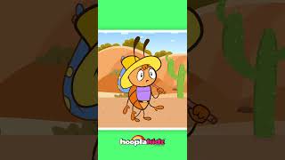 La Cucaracha  Canciones Infantiles shorts nurseryrhymes kidssong hooplakidz [upl. by Hackathorn]