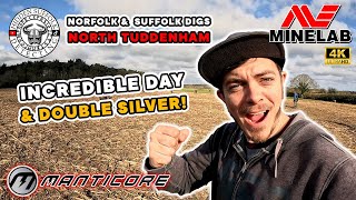 Incredible Finds amp Double Silver On A Group Dig I Minelab Manticore I XP Deus 2 I Metal Detecting UK [upl. by Anabel]