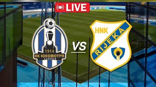 NK Lokomotiva Zagreb vs Rijeka Hrvatska prva nogometna liga nogomet Live stream Utakmica danas uživo [upl. by Atronna]