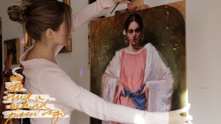 behind paintings an art vlog  🌷 [upl. by Koser]