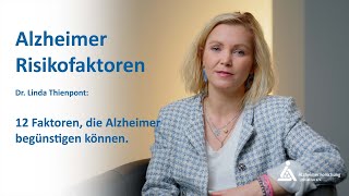 Alzheimer Risikofaktoren [upl. by Lairret]