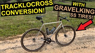 Back To Tracklocross With Panaracer Gravelking Tires [upl. by Noled]