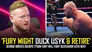 ⚠️ FURY MIGHT DUCK USYK amp REMATCH NGANNOU OR RETIRE GEORGE GROVES ⚠️ [upl. by Aicemak]