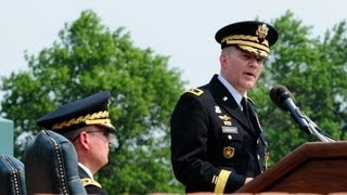 Retirement Ceremony for Army Maj Gen David B Lacquement [upl. by Gerti]