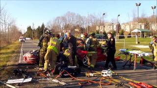 121212 Newark Fire Dept MVA mp4 Movie [upl. by Avuha660]