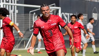 Deryk Jones Jr Fall 2024 Left BackWing Back Highlights CSUN [upl. by Ivers158]