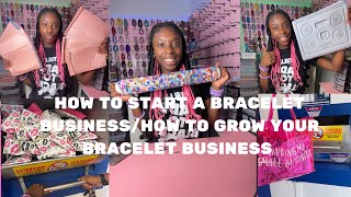 HOW TO START A BRACELET BUSINESSHOW TO GROW YOUR BUSINESS GIVEAWAY WINNERS ANNOUNCED￼ [upl. by Asinla998]