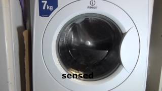 indesit Prime PWE71420 Washing Machine  Mix cool 30 Full Cycle [upl. by Alya]