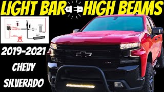 How to Wire Light Bar to High Beam  Rough Country LED Light Bar [upl. by Berkshire]